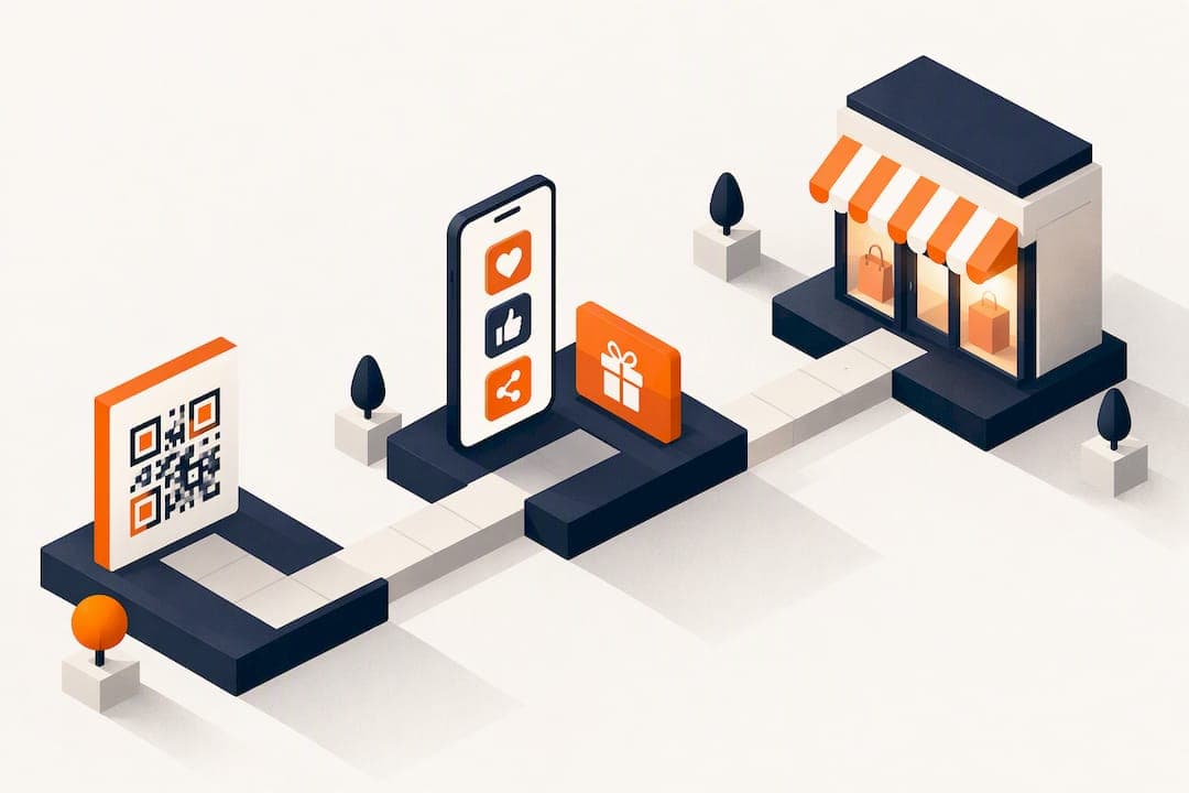 3 QR First Social Media Rewards That Turn Scans Into Store Visits