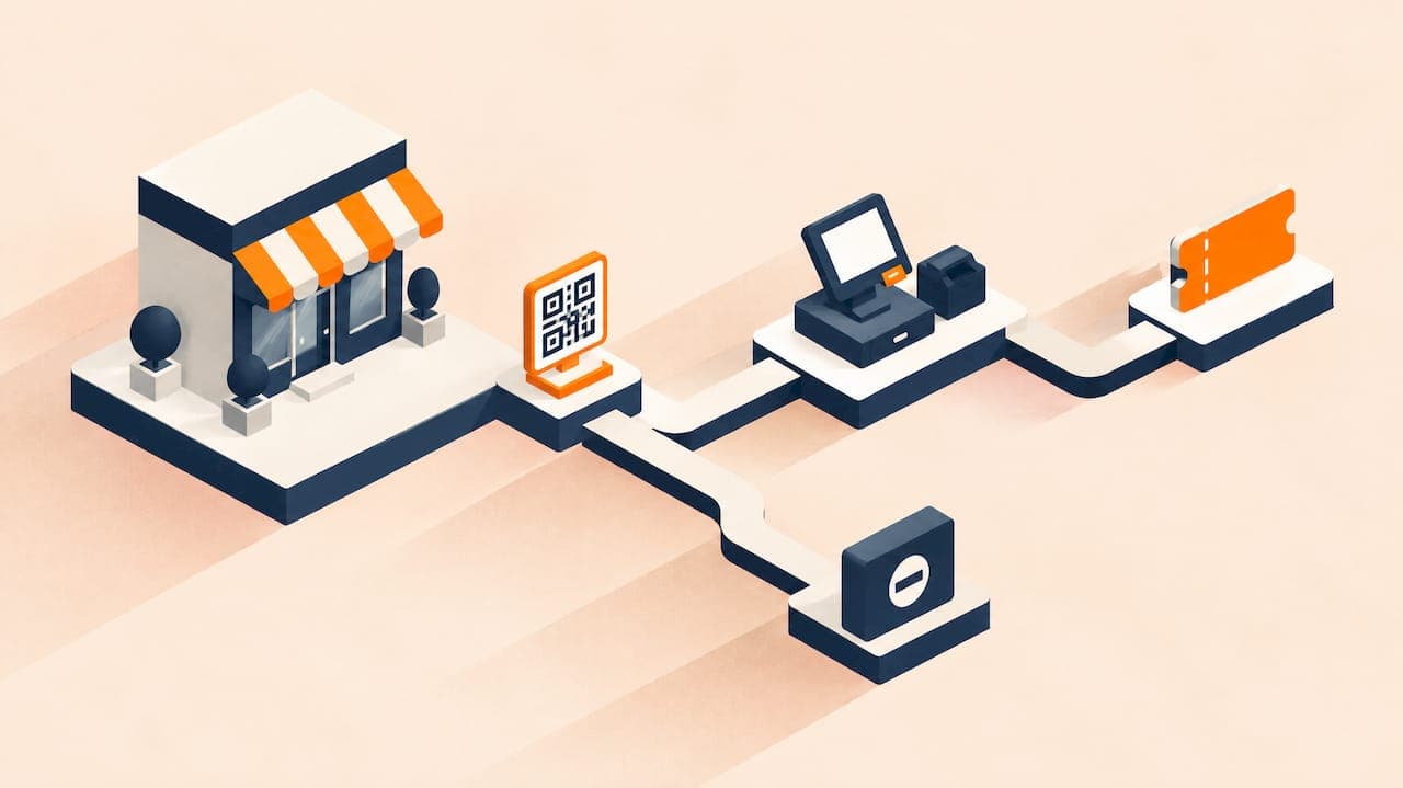 No App UGC Rewards for Local Shops: QR First, POS Single Use Coupons